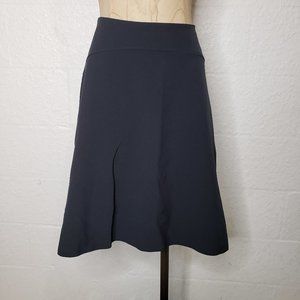 NWT Worthington High Low Black Skirt Size 6